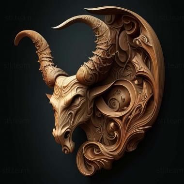 3D model horns (STL)